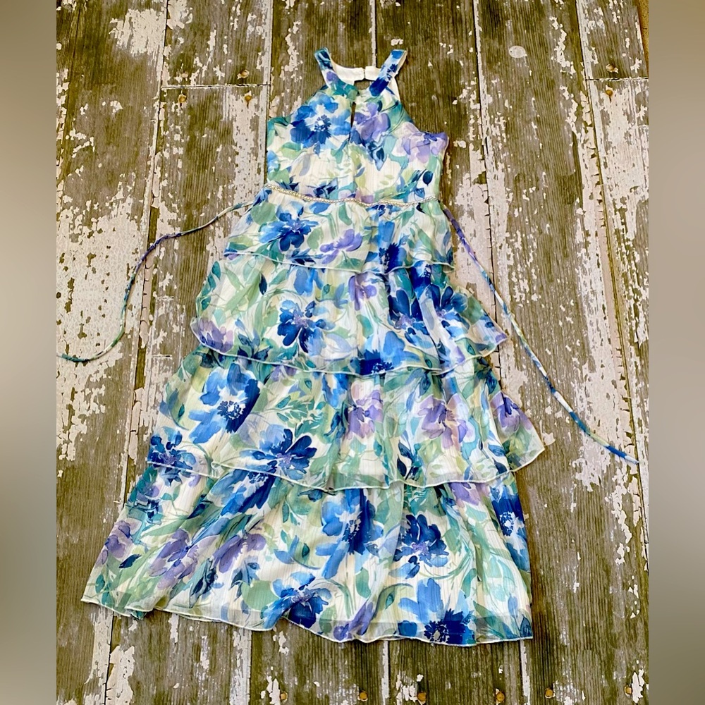 A floral dress